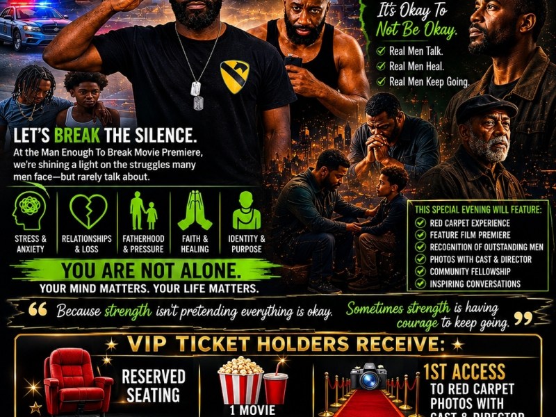 Film Spotlight: “Man Enough to Break” Premieres in Macon During Men’s Mental Health&nbsp;Month